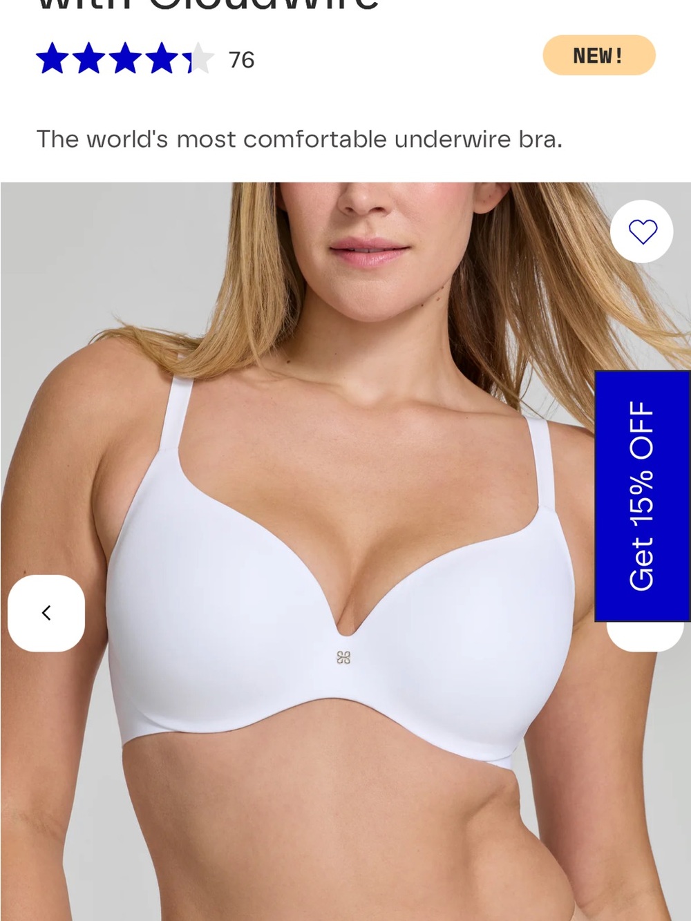 HoneyLove Cloud Embrace Bra with Cloudwire